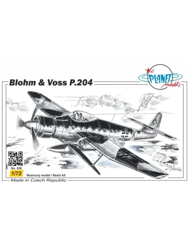 Blohm & Voss BV P.204, 1/72 - Planet Models 129-PLT026