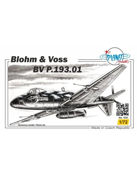 Blohm & Voss BV P.193.01, 1/72 - Planet Models 129-PLT030