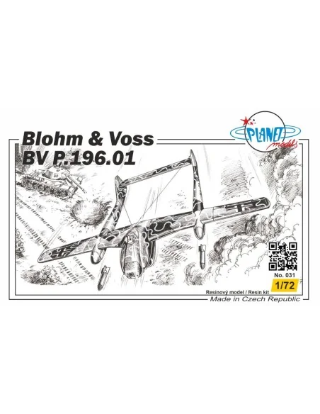 Blohm & Voss BV P.196.01, 1/72 - Planet Models 129-PLT031
