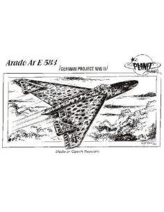 Arado Ar E 583 - Planet Models 129-PLT032