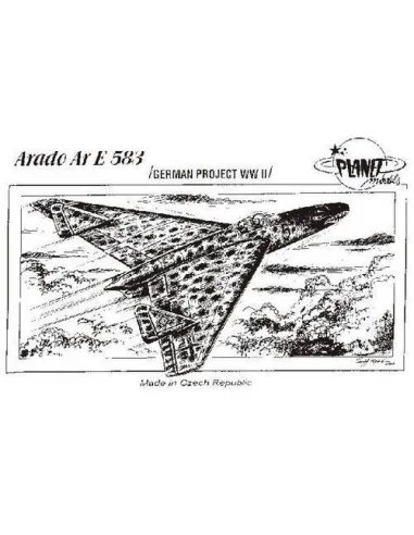 Arado Ar E 583 - Planet Models 129-PLT032