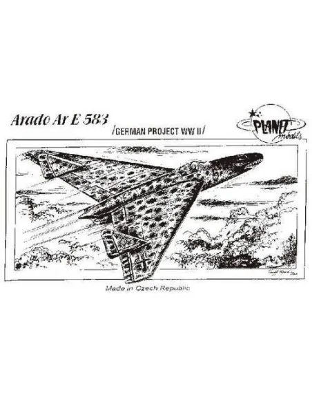 Arado Ar E 583 - Planet Models 129-PLT032