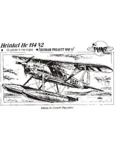 Heinkel He-114 V2 12-Zylinder-Reihentriebwerk, 1/72 - Planet Models...