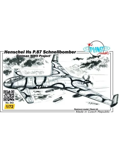 Henschel Hs p-87 - Planet Models 129-PLT043