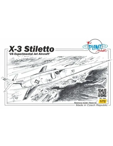 Douglas X-3 Stilleto - Planet Models 129-PLT045