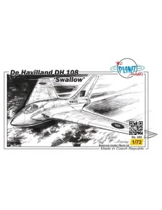 DH-108 Swallow - Planet Models 129-PLT046