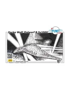 Fw Entwurf B 3x1000 Delta Bomber - Planet Models 129-PLT047
