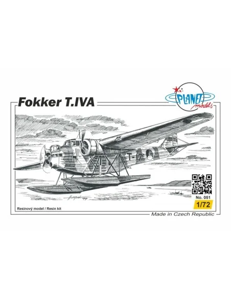 Fokker T Iva Wasserflugzeug - Planet Models 129-PLT051
