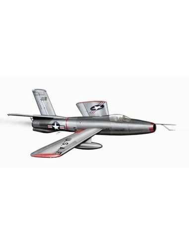 Republic XF-91 Thunderceptor V-tail version - Planet Models 129-PLT129