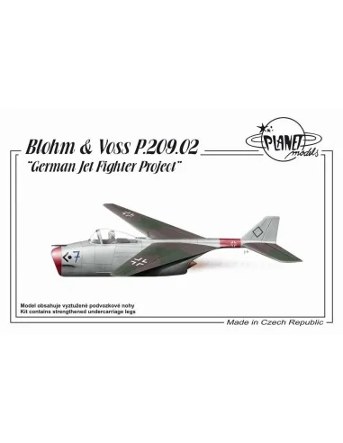 Blohm & Voss P.209 German Jet Fighter Project - Planet Models 129-P...