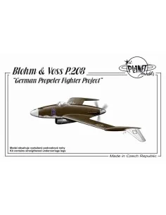 Blohm Voss P.208 German Propeler Fighter Project - Planet Models 12...