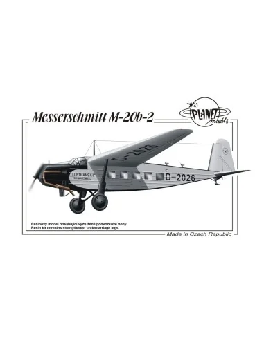 Messerschmitt M-20 b-2 - Planet Models 129-PLT196