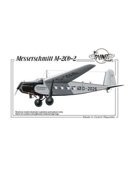 Messerschmitt M-20 b-2 - Planet Models 129-PLT196