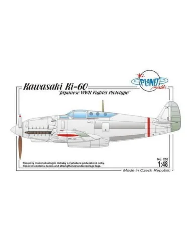 Kawasaki Ki-60 Japanese WWII Fighter Pro, 1/72 - Planet Models 129-...