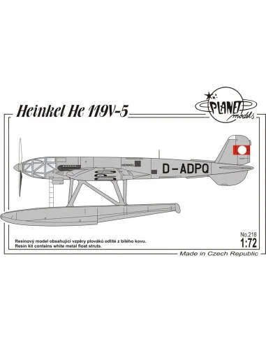 Heinkel He 119 V-5 Float Version - Planet Models 129-PLT218