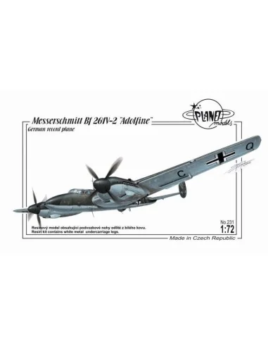 Messerschmitt Bf 261V-2 Adolfine, 1/72 - Planet Models 129-PLT231