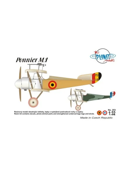 Ponnier M.1, 1/32 - Planet Models 129-PLT253