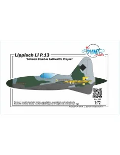 Lippisch Li P.13 Schnell Bomber Luftwaffe Project, 1/72 - Planet Mo...