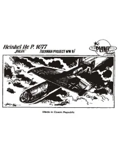 Heinkel He P 1077 Julia - Planet Models 129-PLT012