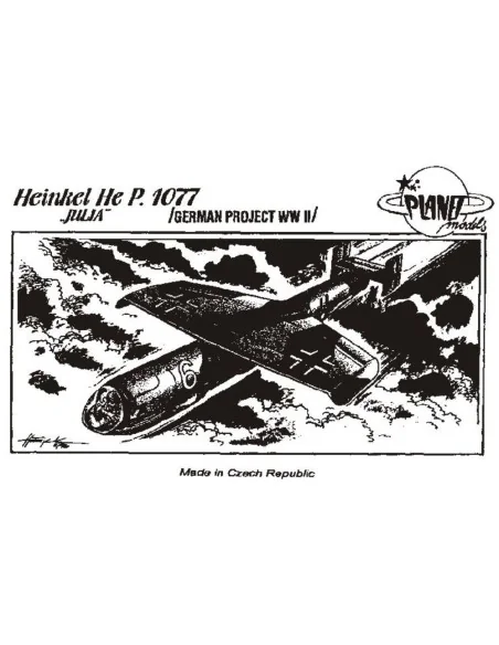 Heinkel He P 1077 Julia - Planet Models 129-PLT012