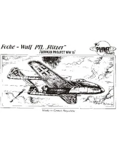 Focke-Wulf PTL Flitzer - Planet Models 129-PLT025