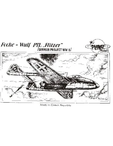 Focke-Wulf PTL Flitzer - Planet Models 129-PLT025