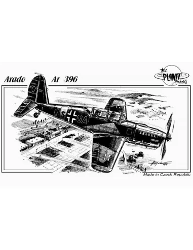 Arado Ar-396 - Planet Models 129-PLT057