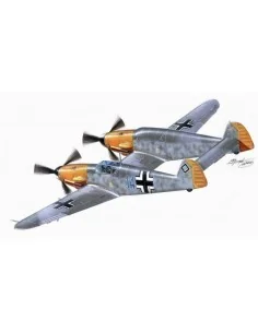 Messerschmitt Bf 109 Z Zwilling - Planet Models 129-PLT086