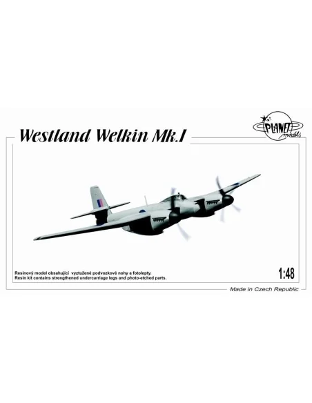 Westland Welkin Mk.I - Planet Models 129-PLT164