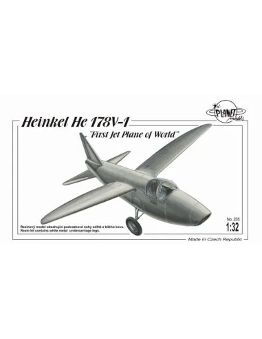 Heinkel He 178 First Jet Plane of World, 1/32 - Planet Models 129-P...