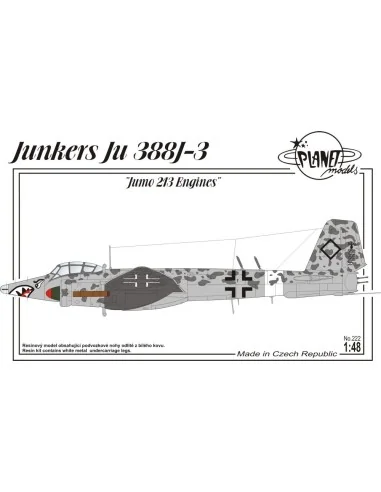 Junkers Ju 338J-3 Jumo 213 engines - Planet Models 129-PLT222
