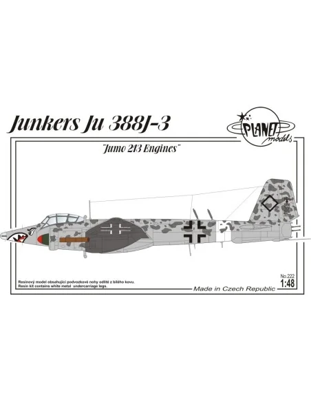 Junkers Ju 338J-3 Jumo 213 engines - Planet Models 129-PLT222