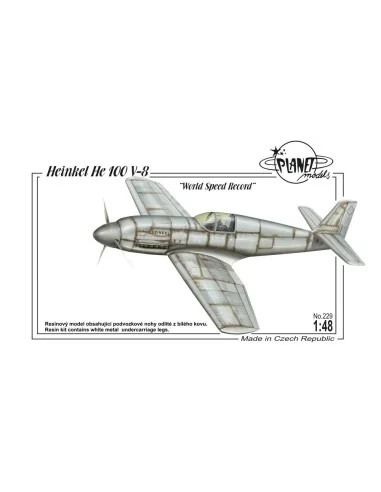 Heinkel He 100V-8 World Speed Record - Planet Models 129-PLT229