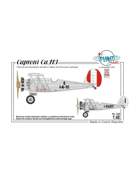 Caproni Ca 113, 1/48 - Planet Models 129-PLT240
