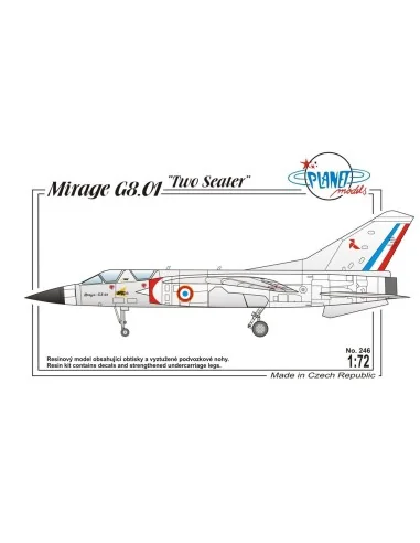 Dassault Mirage G8-01 France, Modern, 1/72 - Planet Models 129-PLT246