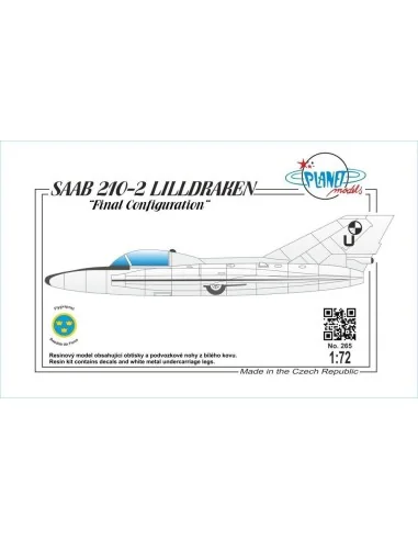 SAAB 210-II Final Configuration, 1/72 - Planet Models 129-PLT265
