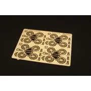 Bicycle (four pieces), 1/160 - Hauler HNN16006