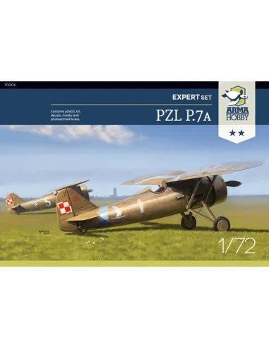 [NO_DESC] PZL P.7a Expert Set, 1/72 - Arma Hobby 70006