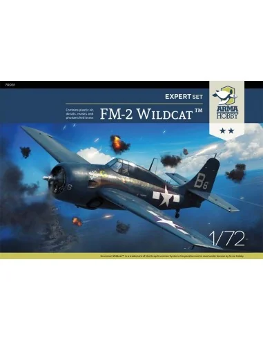 FM-2 Wildcat Expert Set, 1/72 - Arma Hobby 70031