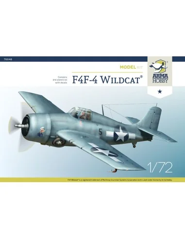 [NO_DESC] F4F-4 Wildcat® Model Kit, 1/72 - Arma Hobby 70048
