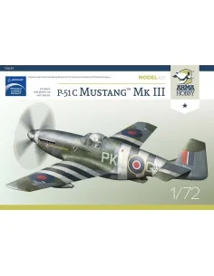 P-51 C Mustang™ Mk. III Model Kit, 1/72 - Arma Hobby 70039