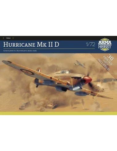 Hurricane Mk II D, 1/72 - Arma Hobby 70062