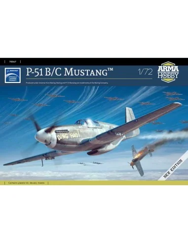 P-51 B/C Mustang™, 1/72 - Arma Hobby 70067