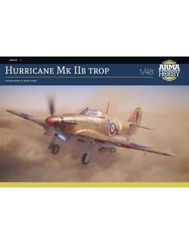 Hurricane Mk IIb trop, 1/48 - Arma Hobby 40008