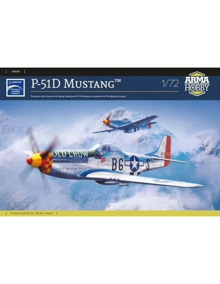P-51D Mustang™, 1/72 - Arma Hobby 70070