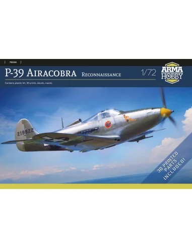 P-39 Airacobra Reconnaissance, 1/72 - Arma Hobby 70058