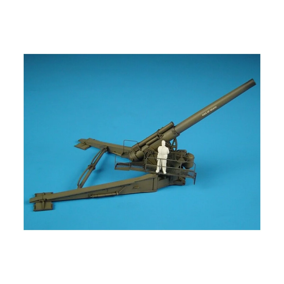 M1 240mm howitzer IN FIRE POSITION, 1/72 - Hauler HLP72006