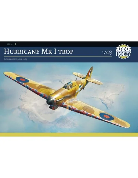 Hurricane Mk I trop, 1/48 - Arma Hobby 40016