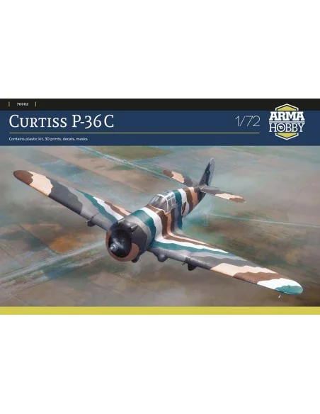 Curtiss P-36C, 1/72 - Arma Hobby 70082