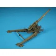 M1 240mm howitzer IN FIRE POSITION, 1/72 - Hauler HLP72006